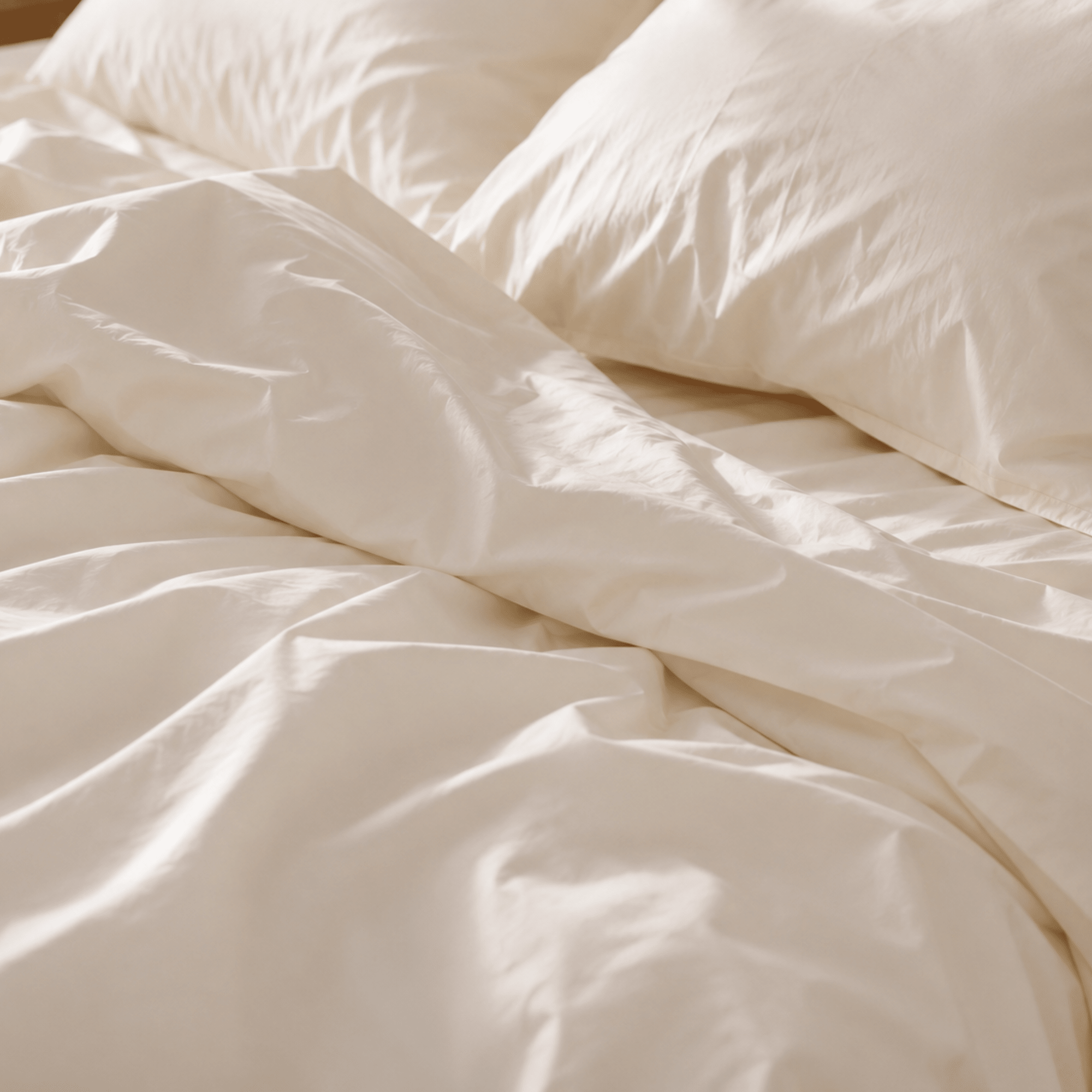 AnAká Ivory Cream Organic Cotton Bedsheet - AnAká